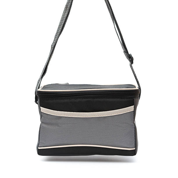 istock grey lunch pack carrier hanging up on a white background 542202874