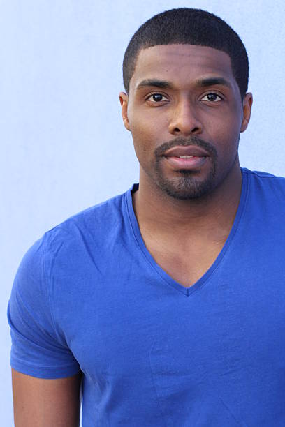 istock Portrait of a nice young attractive African man 542202888