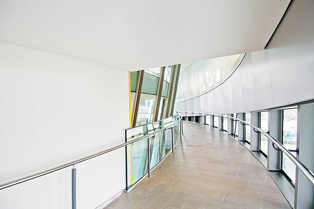 istock Atrium or Corridor, Hallway, City Hall Public Building, London 542206578