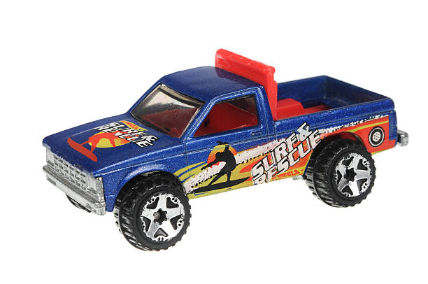 1982 Surf Rescue Hot Wheels Diecast Toy Car Stock Photo - Download