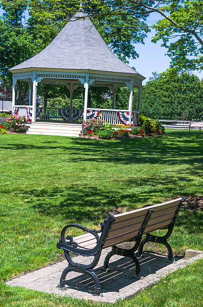istock Bench at Bandstand Park 542207660