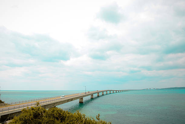 istock Irabu bridge, Miyako Island in Okinawa 542208176