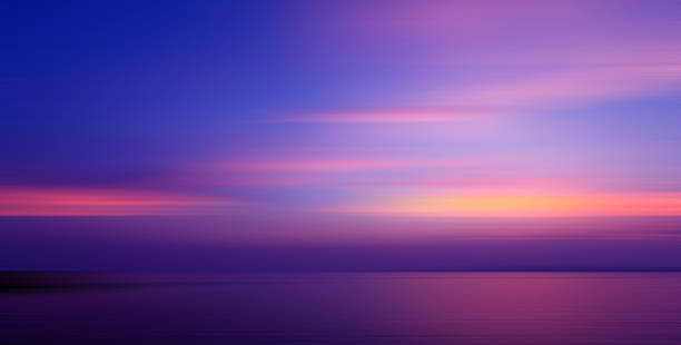 istock Motion blurred background of refraction in the sea 542208254
