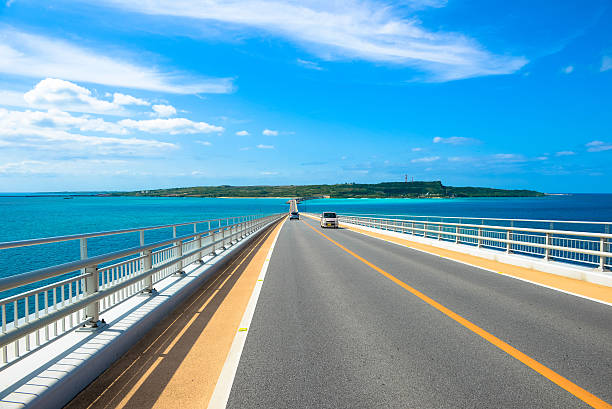 istock Irabu bridge, Miyako Island in Okinawa 542208552