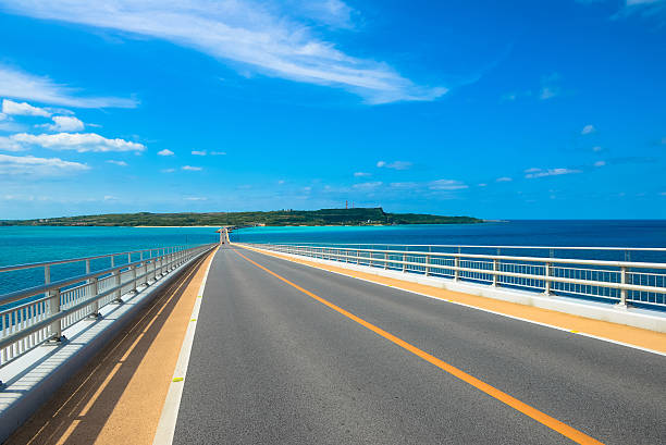istock Irabu bridge, Miyako Island in Okinawa 542208570