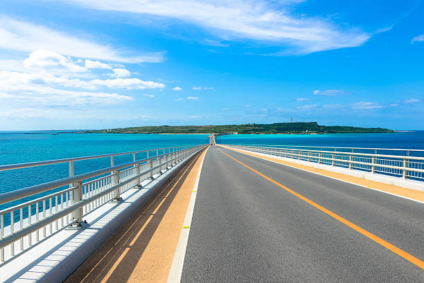 istock Irabu bridge, Miyako Island in Okinawa 542208590