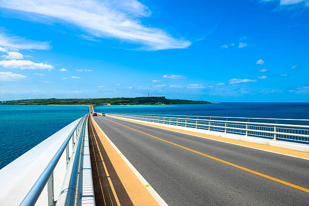 istock Irabu bridge, Miyako Island in Okinawa 542208626