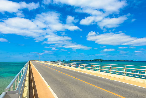 istock Irabu bridge, Miyako Island in Okinawa 542209236