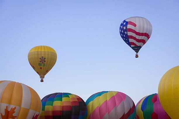istock Hot Air Balloon on Summer Day 542209858
