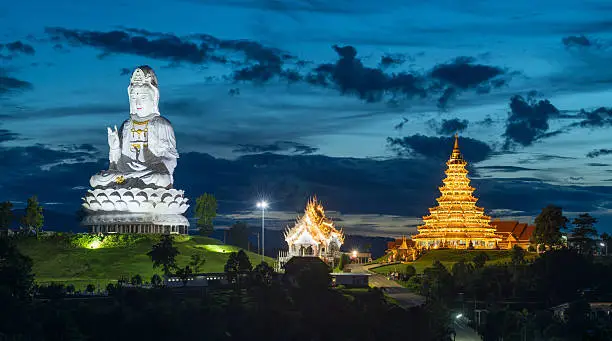 Photo of Wat Huay Pla Kang the temple in Chinese style