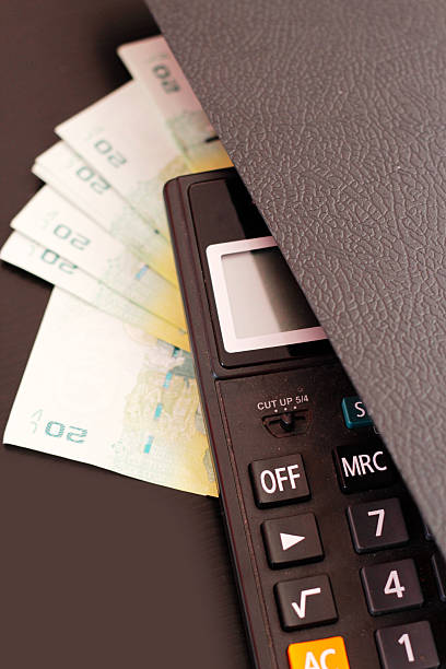 istock money  and calculator 542213938