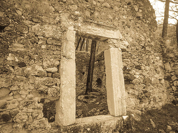 istock Phaselis forgotten ancient city ruins. Turkey. Asia Minor 542215656