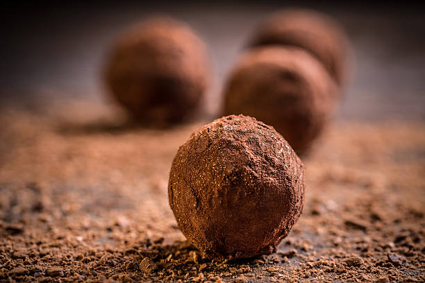 istock Homemade chocolate truffles 542217990