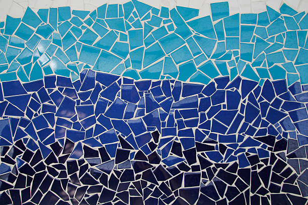 istock Blue trencadis mosaic 542285590