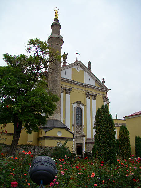 церковь, каменец-подольский, украина - podolsk стоковые фото и изображения