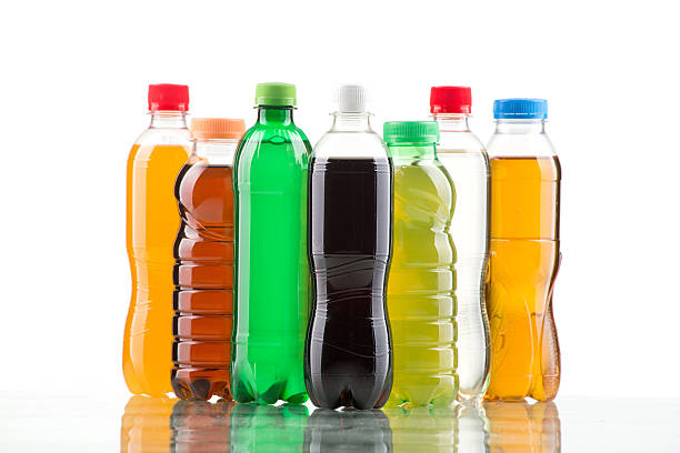 istock Color bottle isolated on a white 542291940