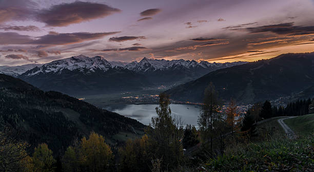 istock Sunset in Zell am See 542293746