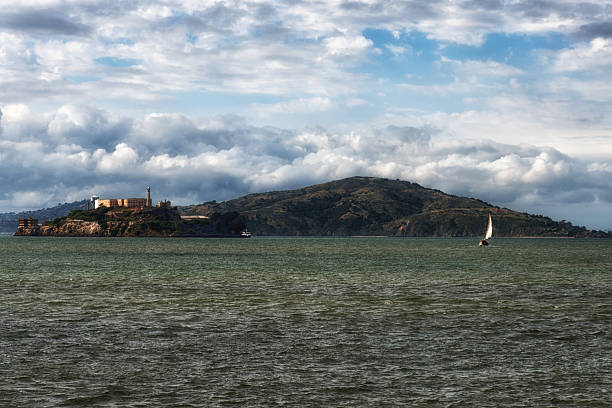 istock Alcatraz prison and Alcatraz island 542293898