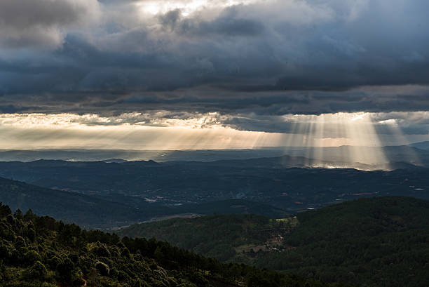 istock Sunset on mountain Da Lat, Vietnam 542294922