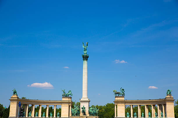 istock The Millenium Monument on the heroes square in Budapest 542297776