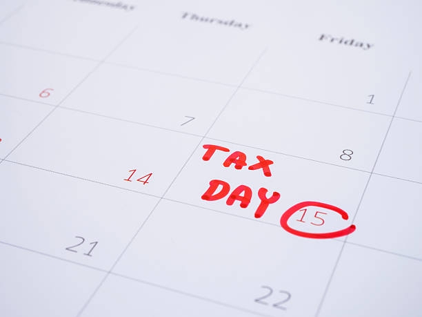 istock Handwriting tax day 1 542300200