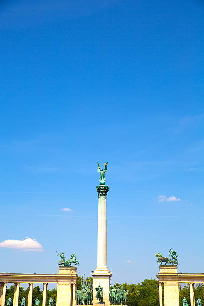 istock The Millenium Monument on the heroes square in Budapest 542304554