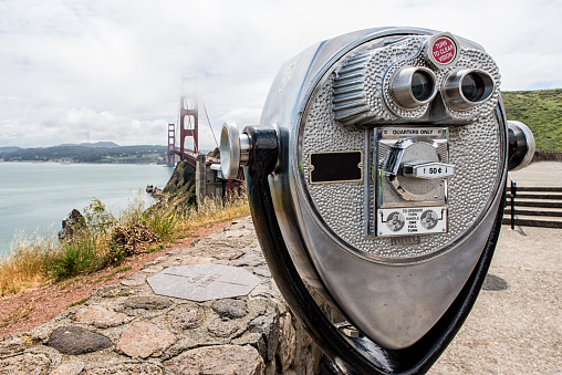 Pay Telescope and Golden Gate Bridge