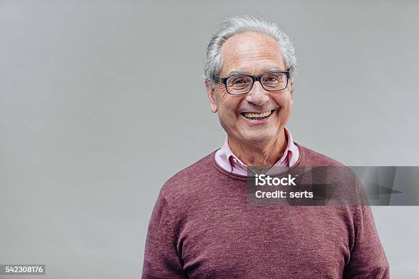 Portrait Of A Smiling Senior Business Man Stok Fotoğraflar & Portre‘nin Daha Fazla Resimleri - Portre, Yaşlı Adamlar, Adamlar