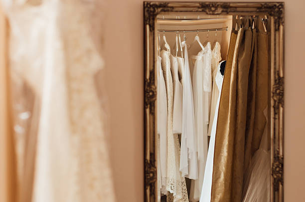 istock shop of wedding dresses 542310298