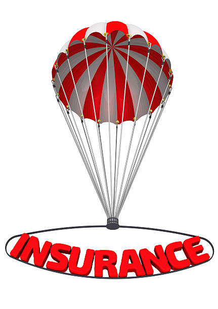 istock The word insurance on a parachute 542313900