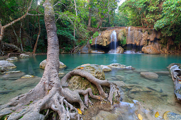 istock Erawan Waterfall in National Park 542316710