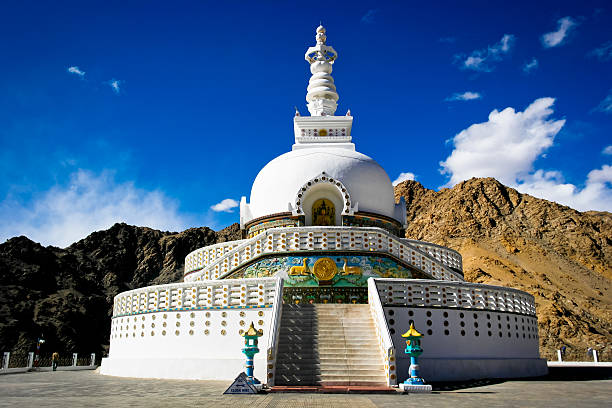 istock Shanti Stupa, Ladakh region 542317000