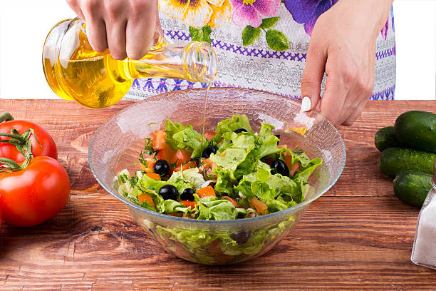 istock Seasoning of salad 542320196