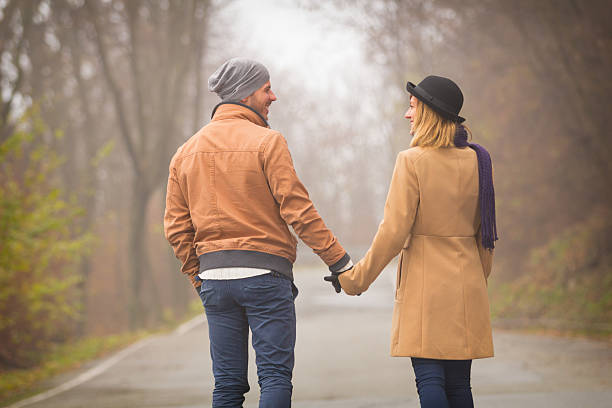 istock Young couple hanging outdoors. 542321976