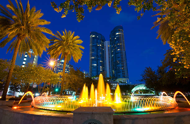 istock Fort Lauderdale Skyline Fountain 542325740