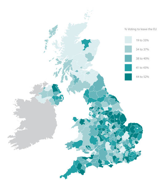 ilustraciones, imágenes clip art, dibujos animados e iconos de stock de brexit ( &#39;british exit ") de los resultados de la votación unión europea - map usa election cartography