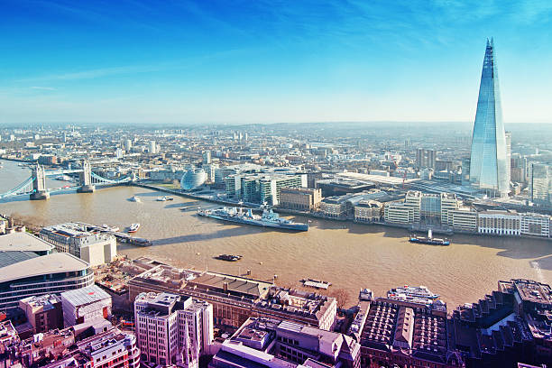 istock Aerial View of London 542548576