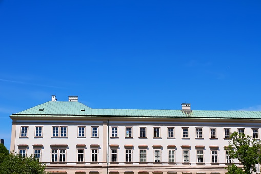 The famous Mirabell Palace in Salzburg