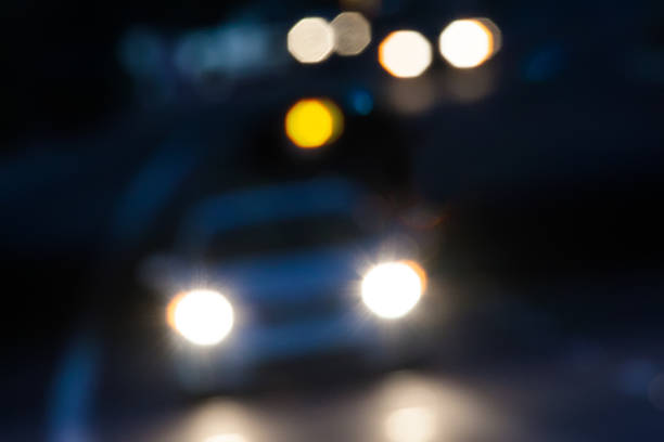 istock Car On Highway Out of Focus. 542550396