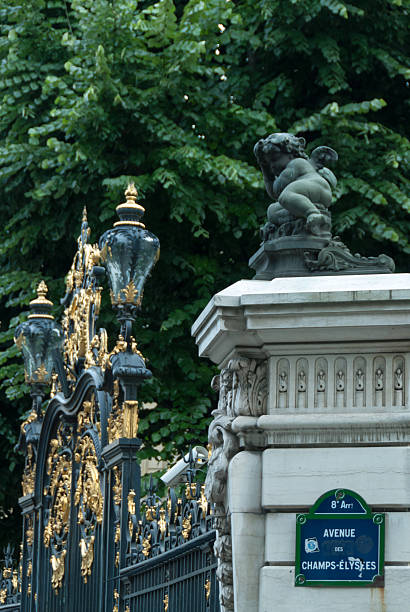 istock Avenue Des Champs-Elysees Street Sign II 542560230