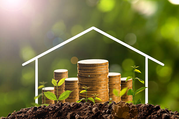 istock Money with house. 542562166