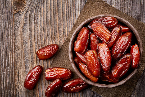 Bowl of dried dates
