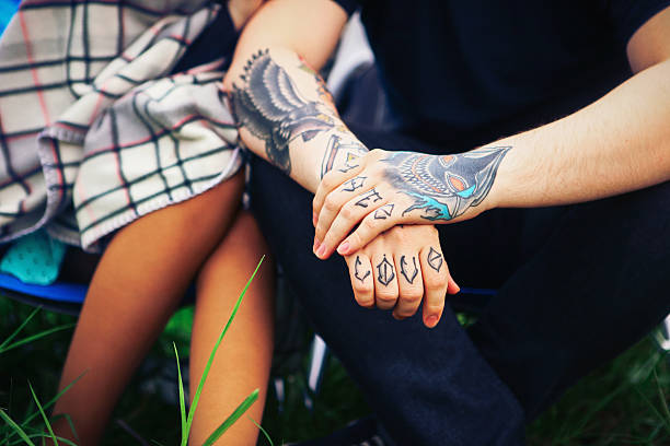 istock Couple happy outdoors. 542564680