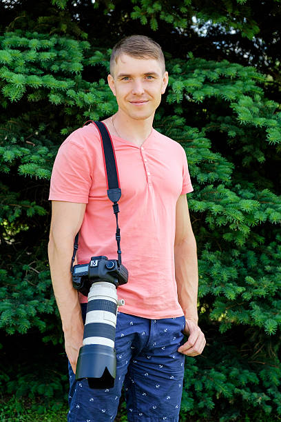 istock Professional male photographer 542564834