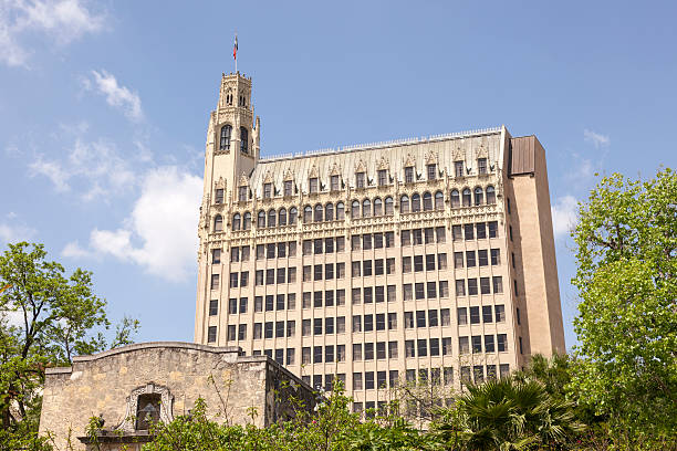 San Antonio, Tx, USA - April 11, 2016: The Emily Morgan Hotel building in the city of San Antonio. Texas, United States