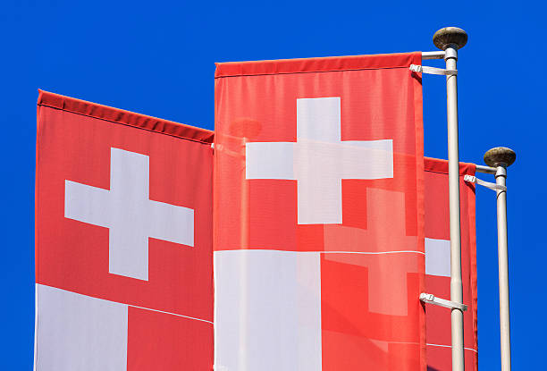 istock Flags of Switzerland 542579318