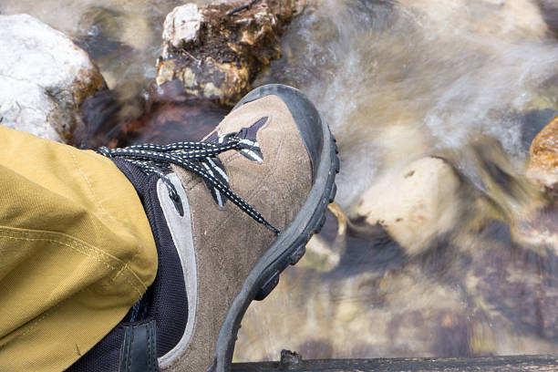 istock Hiking shoes - detail 542580372