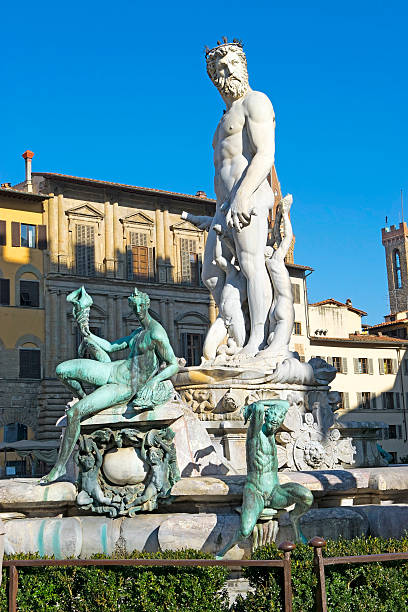 istock Fountain of Neptune in Florence, Italy 542585518