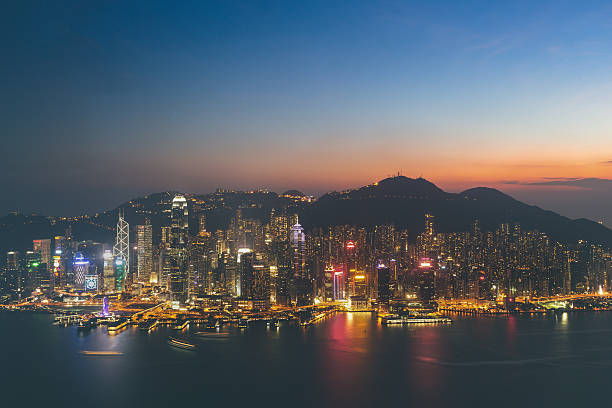 istock Hong Kong bay from Sky100 542590614