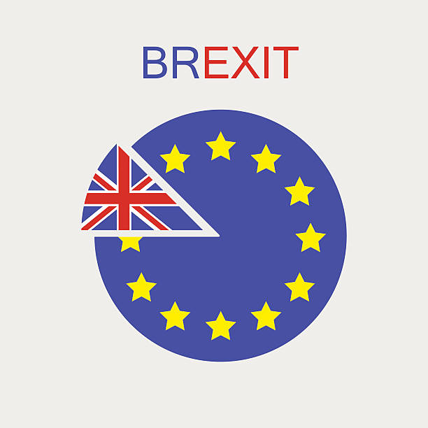brexit ます。英国、eu の出口で降ります。ベクトルます。絶縁ます。 - european culture europe national flag flag点のイラスト素材／クリップアート素材／マンガ素材／アイコン素材
